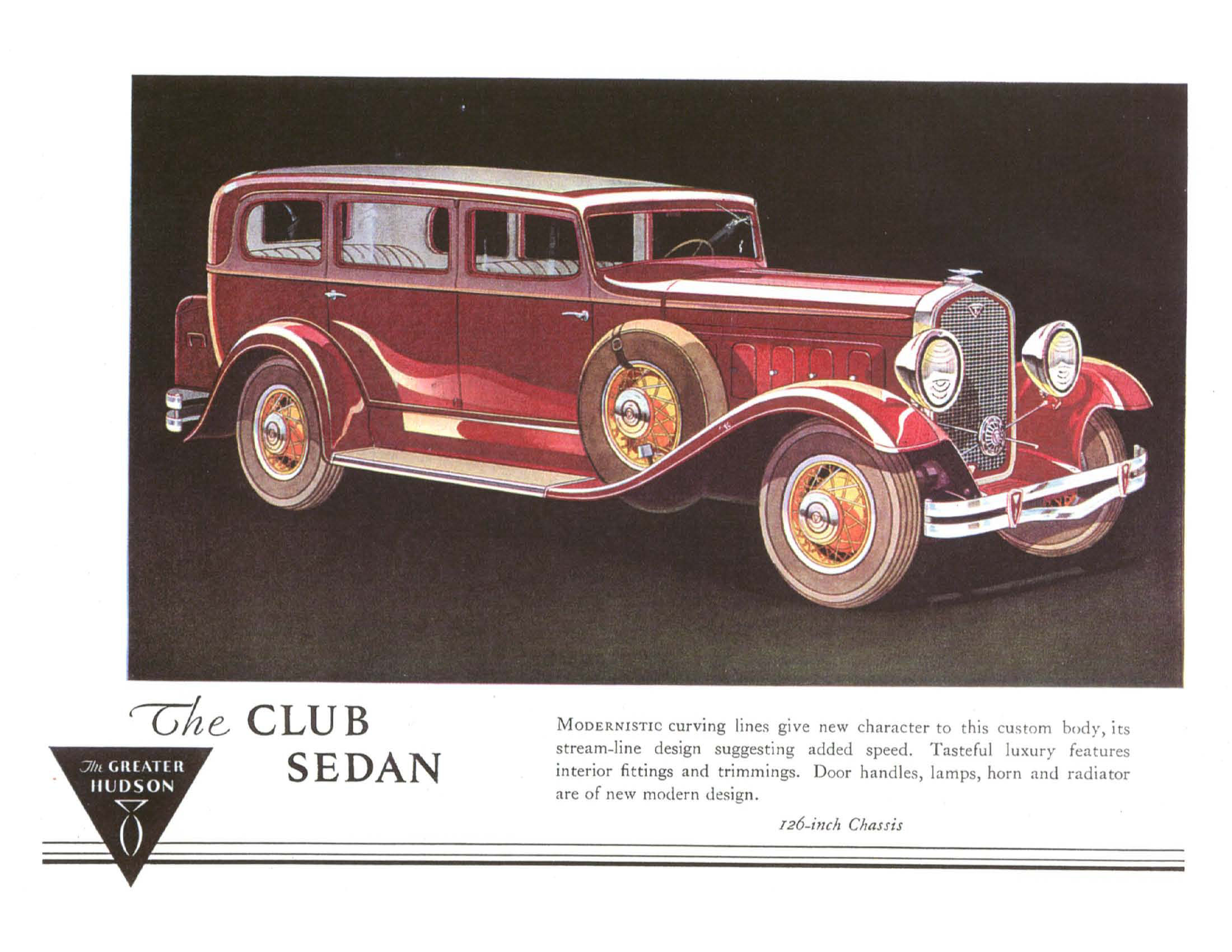 1931 Hudson Greater 8 Brochure Page 8